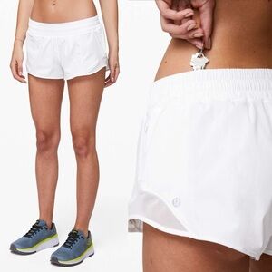 Lululemon Hotty Hot Shorts 2.5" White